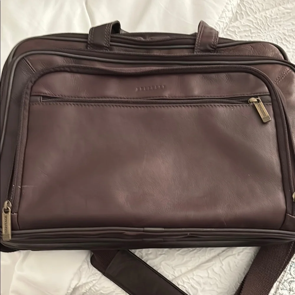 Brown Leather Briefcase